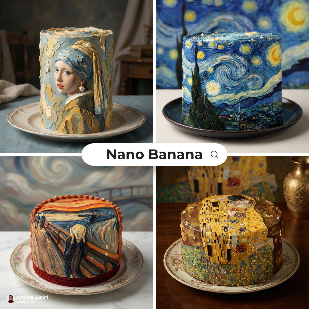 Hyperrealistic Cake Art: Famous Painting Recreation - view 1