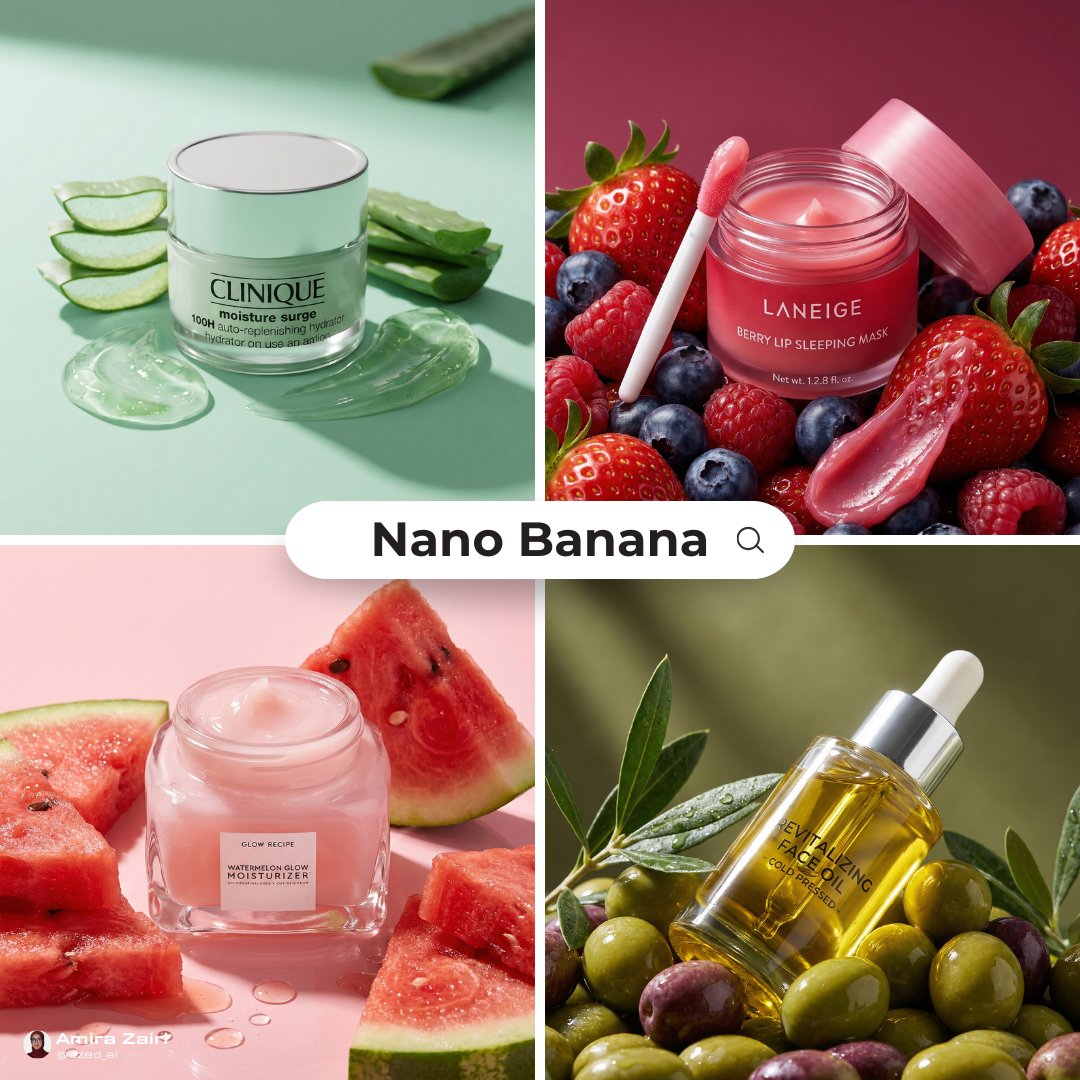 Premium Skincare Product Ad with Natural Ingredients - view 1