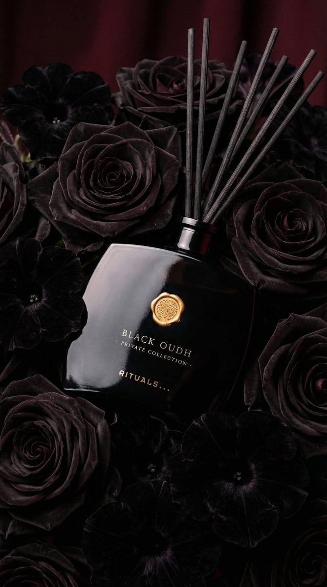 Luxury Black Oud Reed Diffuser Product Photography thumbnail 4