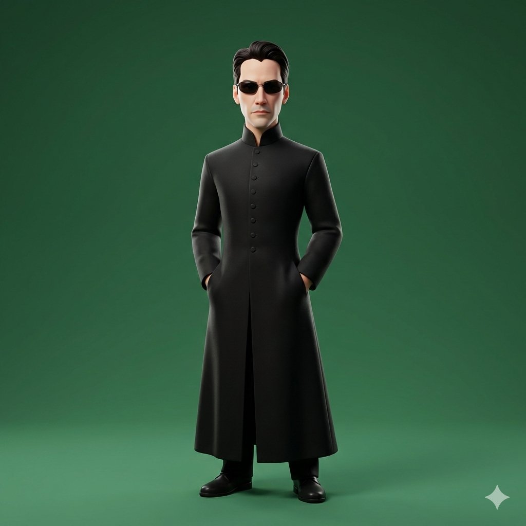 3D Cartoon Anthropomorphic Character with Reference Colors thumbnail 2