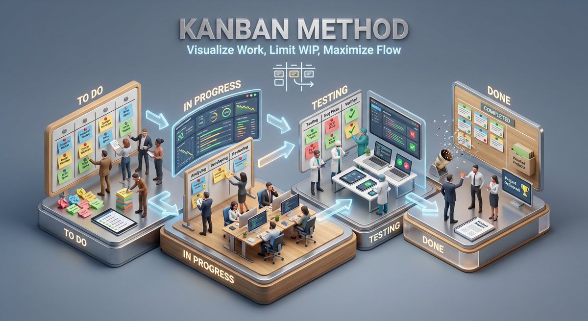 3D Isometric Productivity System Diorama thumbnail 3