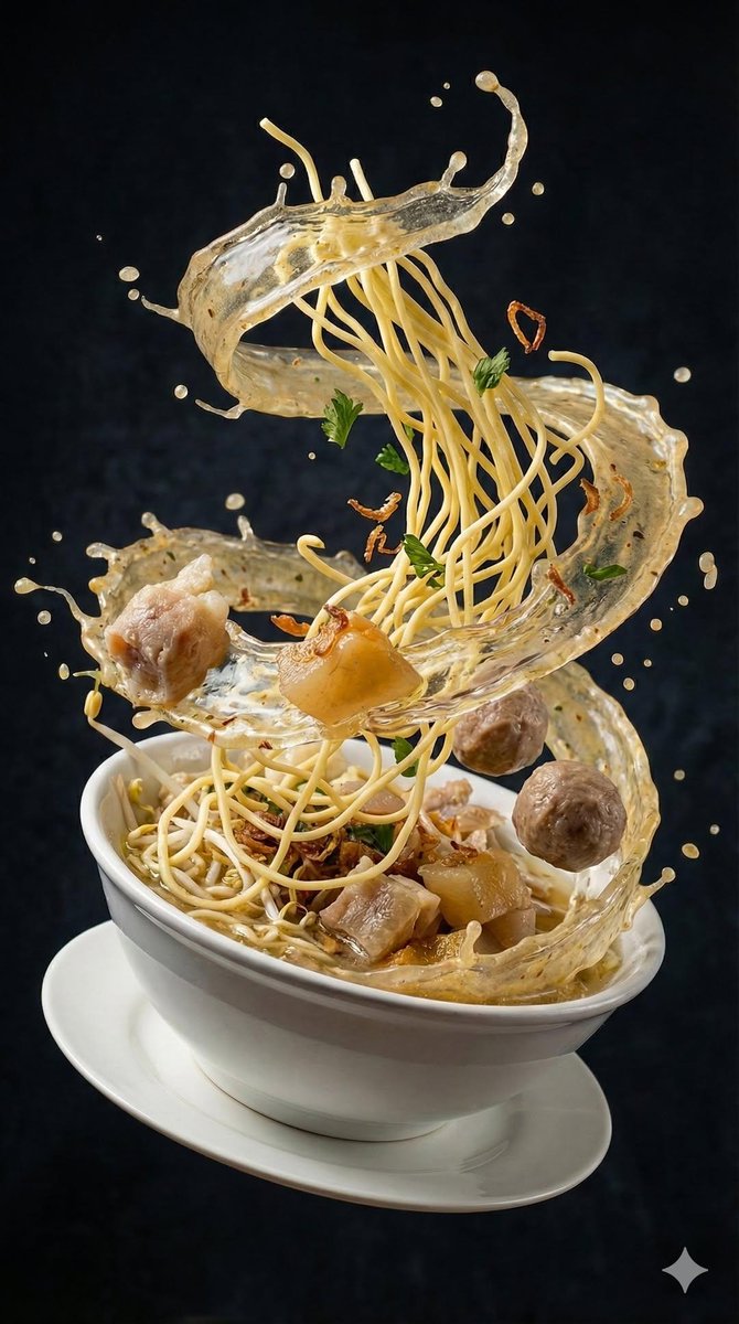 Exploding Asian Soup with Dynamic Mid-Air Ingredients thumbnail 3