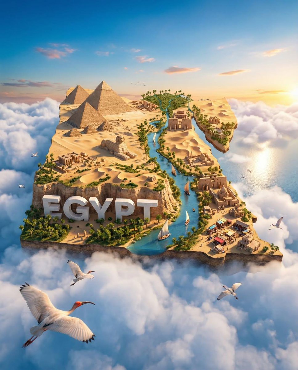 Hyper-realistic Floating Island with Country Landmarks thumbnail 3