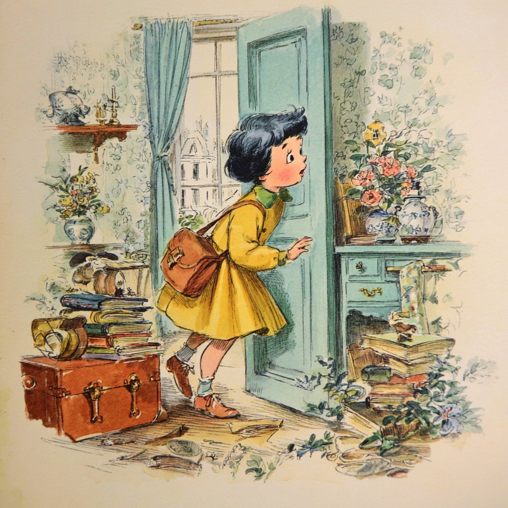 Vintage Children's Book Illustration, Golden Age Style thumbnail 4
