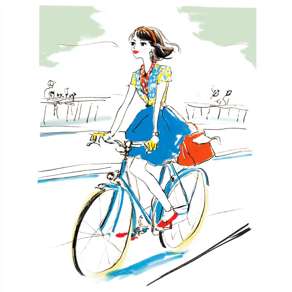 Mid-Century Fashion Editorial Illustration with René Gruau Echoes thumbnail 2
