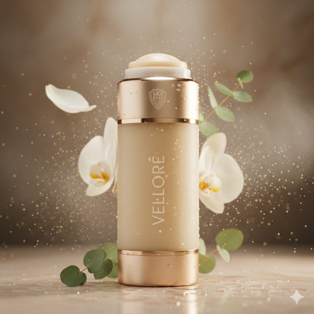 Luxury Deodorant Product Shot with Spa Aesthetic - view 1