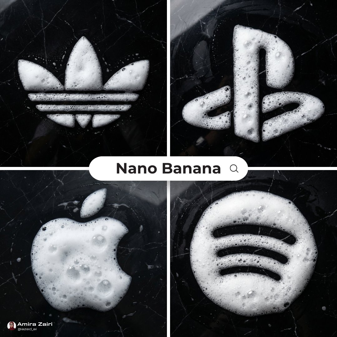 Ultra-realistic Detergent Foam Art on Black Marble - view 1