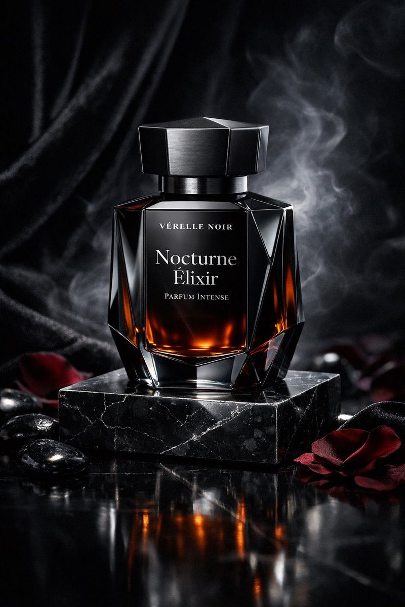 Dark Opulence Perfume Bottle Commercial Photography thumbnail 2