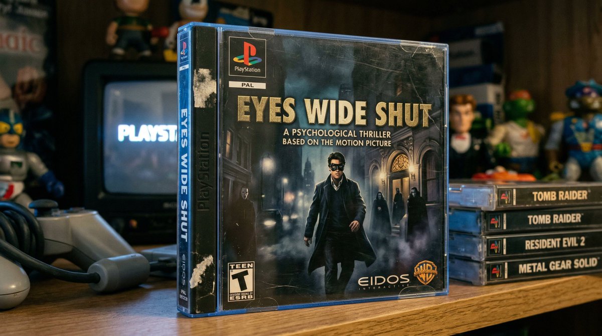 Retro PS1 Bad Movie Tie-in Game Case - view 1