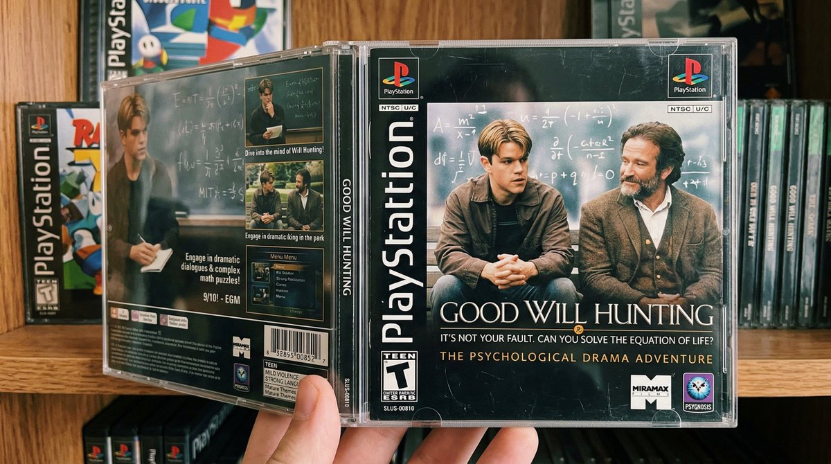 Retro PS1 Bad Movie Tie-in Game Case thumbnail 3