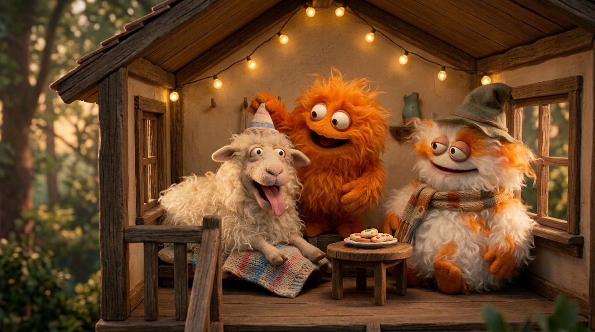 Funny Fluffy Creatures Building a Treehouse Story thumbnail 4