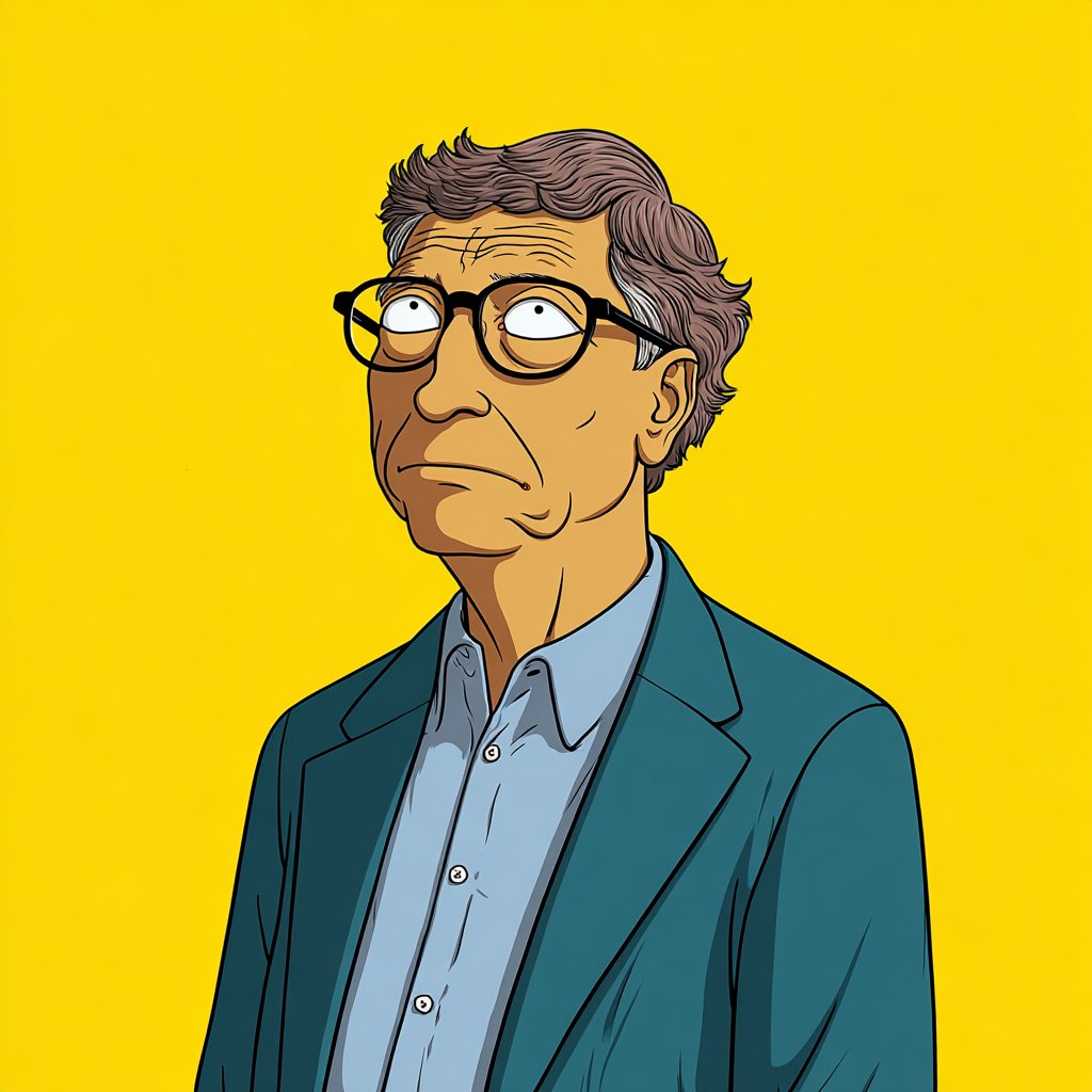 Midjourney Editorial Cartoon Pop-Art Style Reference thumbnail 3