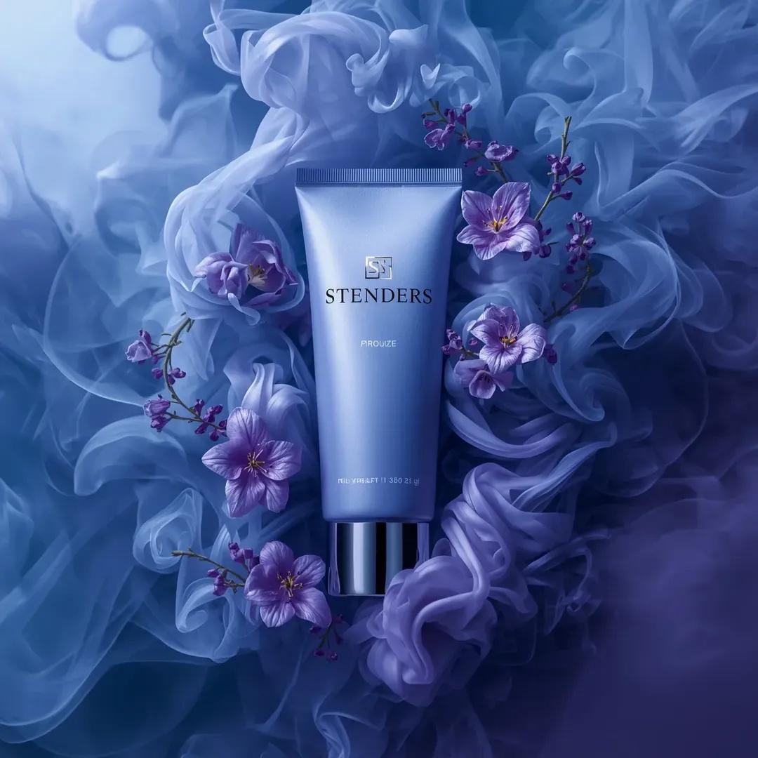 Ultra-realistic Luxury Cosmetic Product Photography with Floral Smoke thumbnail 2