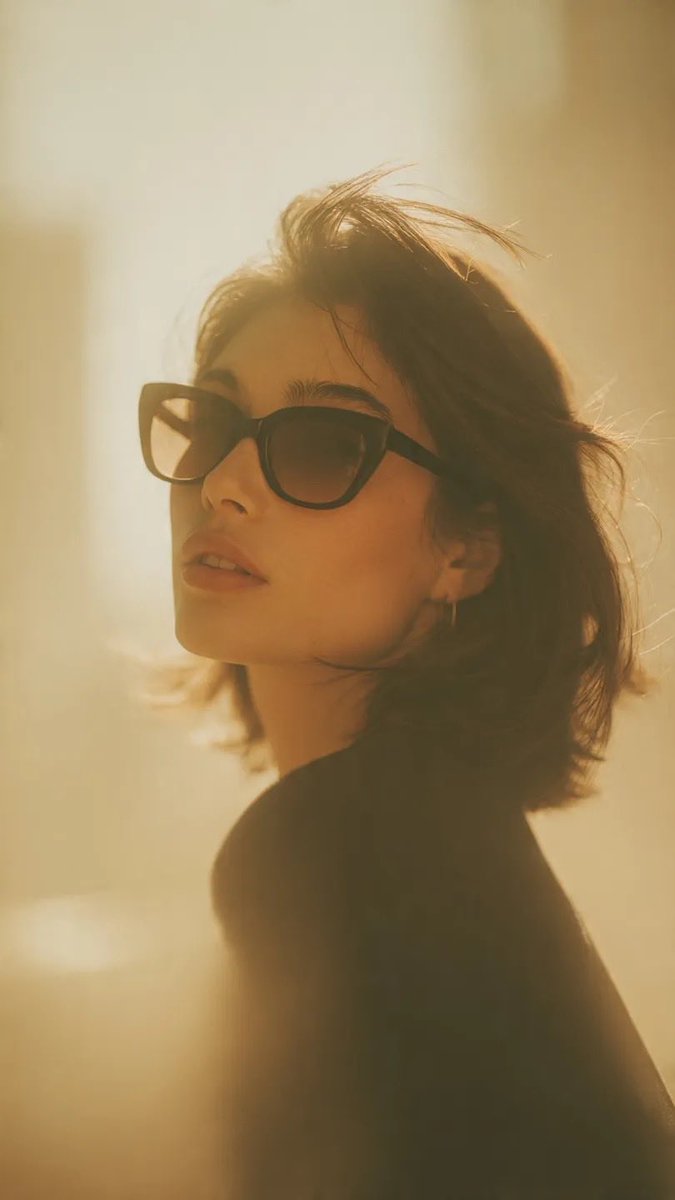 Ultra-realistic Cinematic Fashion Portrait, Golden Hour thumbnail 2