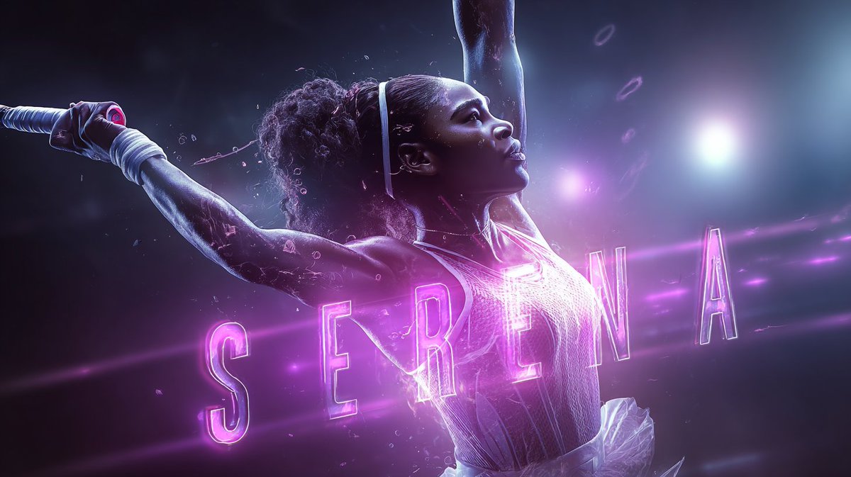 Epic Movie Poster of Athlete with Double Exposure thumbnail 4