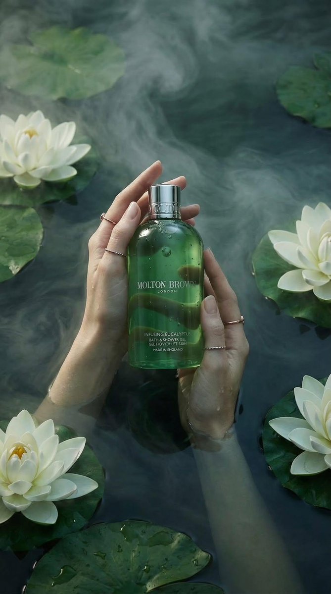 Elegant Bath Gel Product Photography - view 1