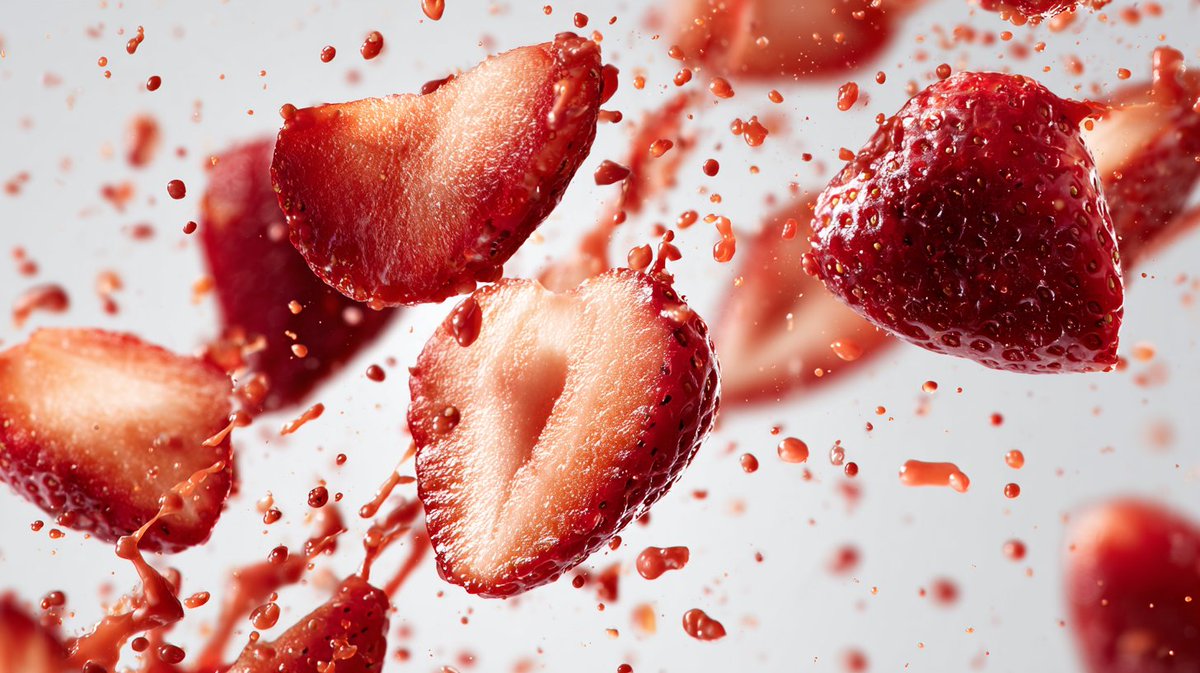 Dynamic Food Photography: Sliced Ingredient in Mid-Air thumbnail 4