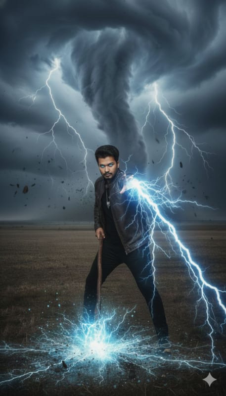 Man Facing Colossal Tornado thumbnail 4