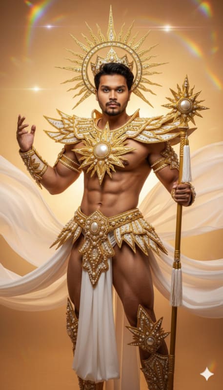 Golden Sun Deity Warrior thumbnail 2