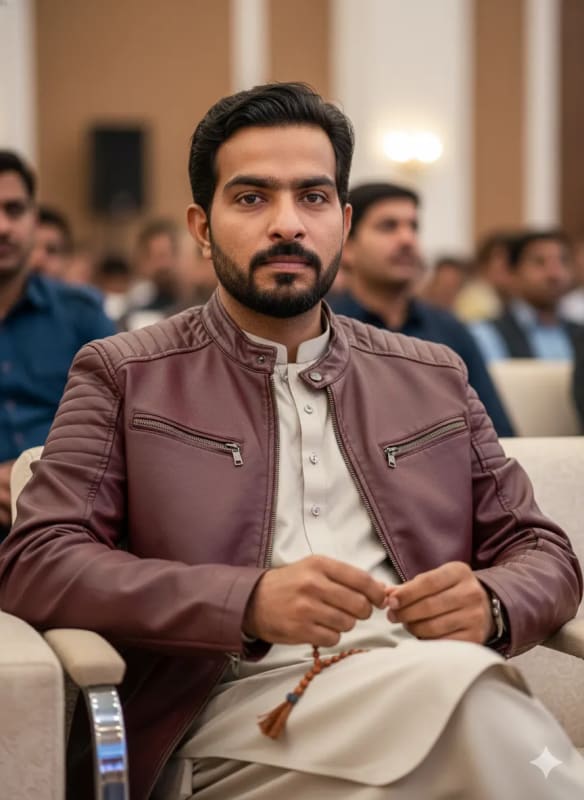 Elegant Man with Tasbeeh at Formal Event thumbnail 2