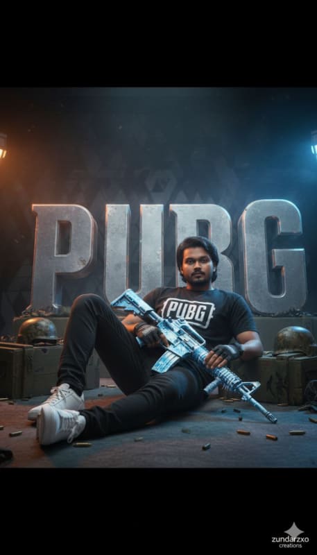 Hyper-Realistic PUBG Avatar Portrait thumbnail 2