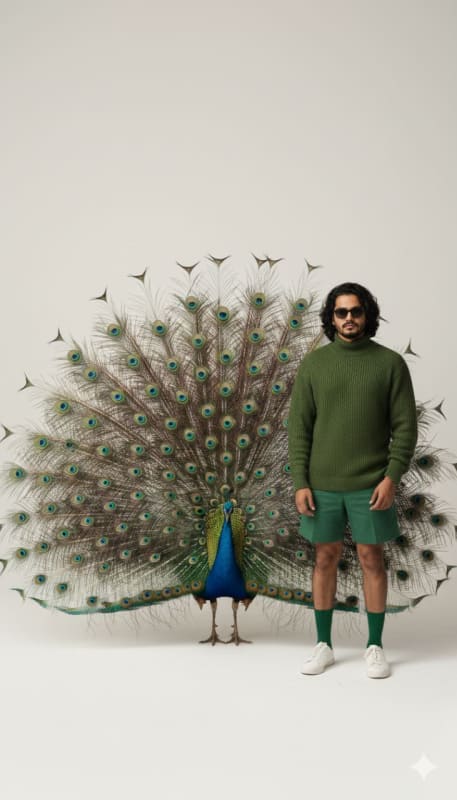 Majestic Animals & Color-Coordinated Studio Portraits thumbnail 2