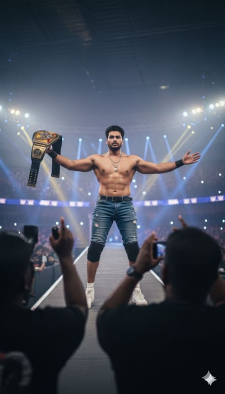 Victorious WWE Champion Portrait thumbnail 2