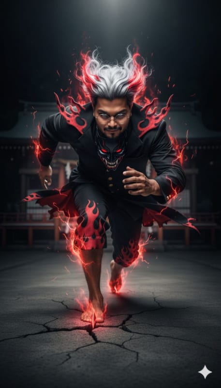 Inferno Sprinter: Supernatural School Uniform - view 1