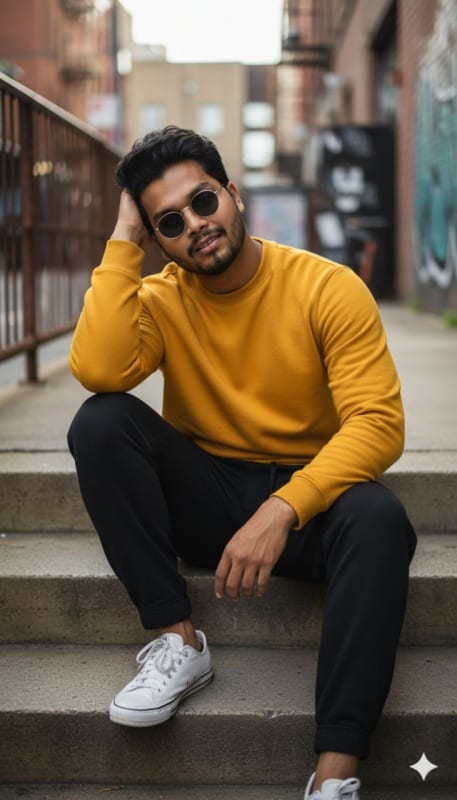 Urban Street Style Fashion Portrait - view 1