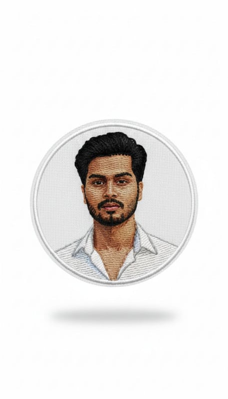 Embroidered Logo Patch Generation: High-Quality Detail - view 1