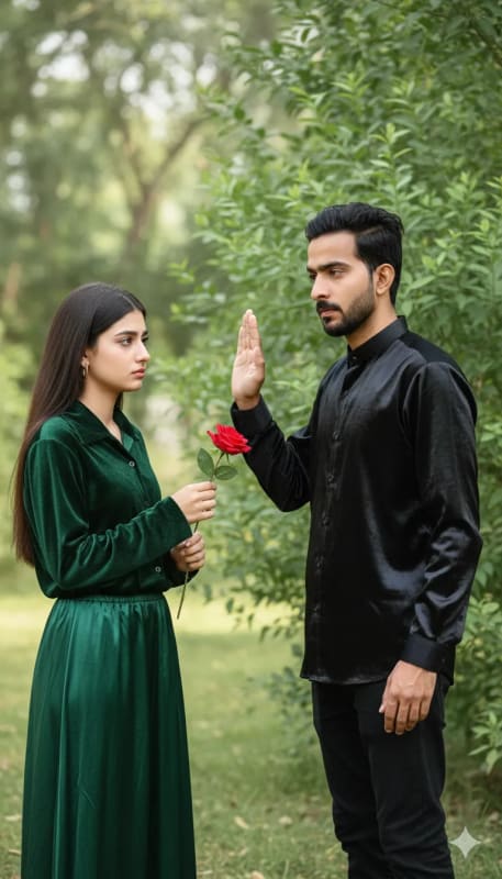 Heartbreak in Nature: A Boy Rejects a Girl's Proposal - view 1