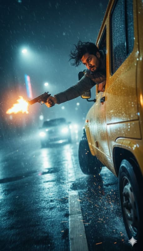 Intense Urban Drift: Cinematic Action Scene thumbnail 3