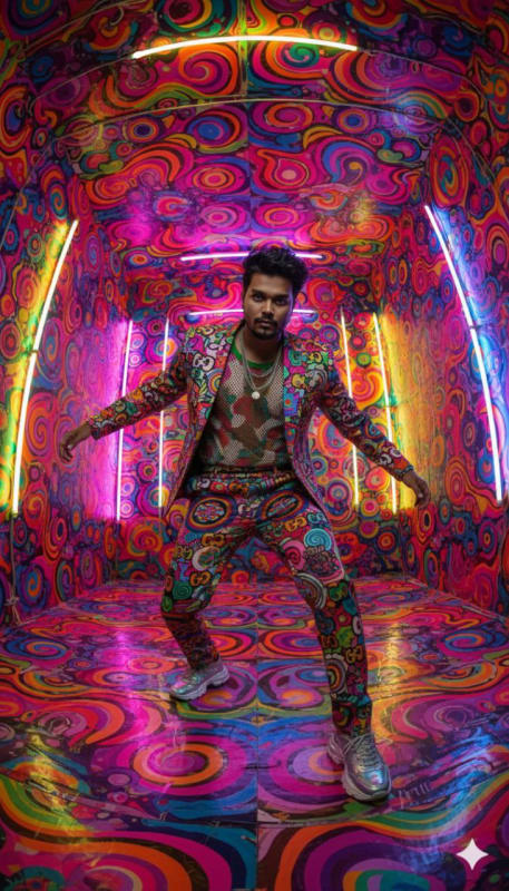 Psychedelic Gucci High-Fashion Editorial thumbnail 3