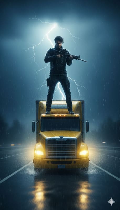Intense Urban Drift: Cinematic Action Scene thumbnail 6