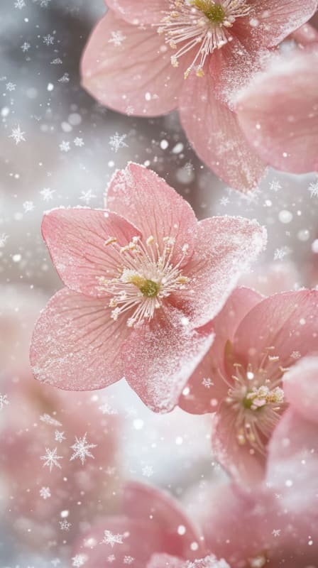 Ethereal Hellebore: A Winter Bloom Macro Photography thumbnail 4
