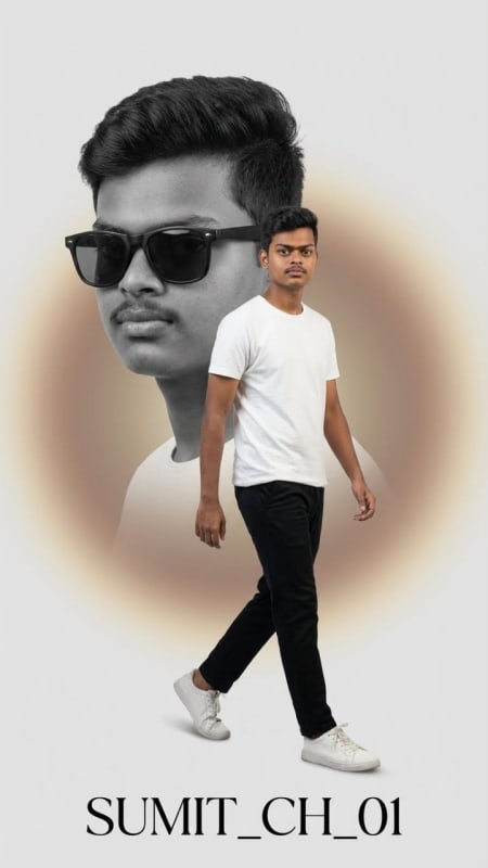 High-End Dual Portrait Fashion Campaign thumbnail 3