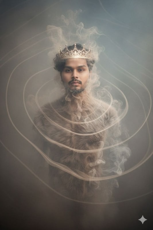 Ethereal Smoke Portrait: AI Art Prompt for Dreamlike Imagery - view 1