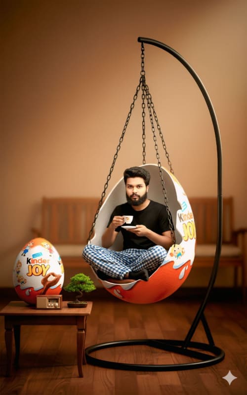 Surreal Kinder Joy Portrait: 8K Photorealistic Scene - view 1