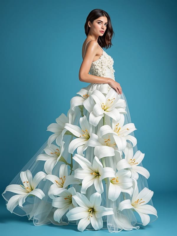 Floral Couture: A Fashion Editorial Prompt thumbnail 6