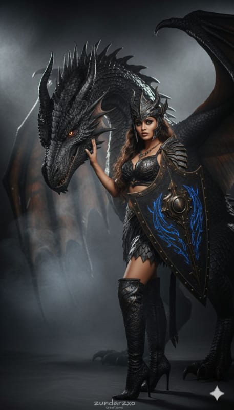 Dragon Rider Cinematic Portrait thumbnail 4