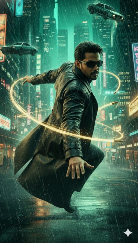 Neo-Style Cyberpunk City Portrait thumbnail 2
