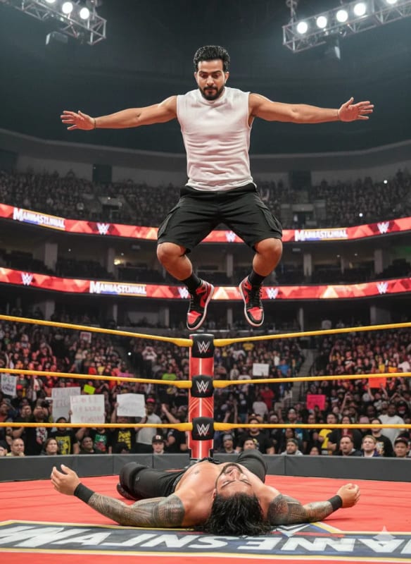 WWE WrestleMania Phoenix Splash Action Photo thumbnail 2