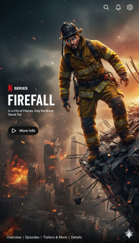 Firefall: Cinematic Netflix Poster thumbnail 2