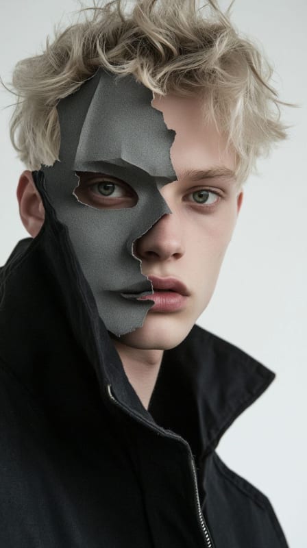 Fragmented Portrait: Bold Fashion Photography with a Modern Twist thumbnail 4
