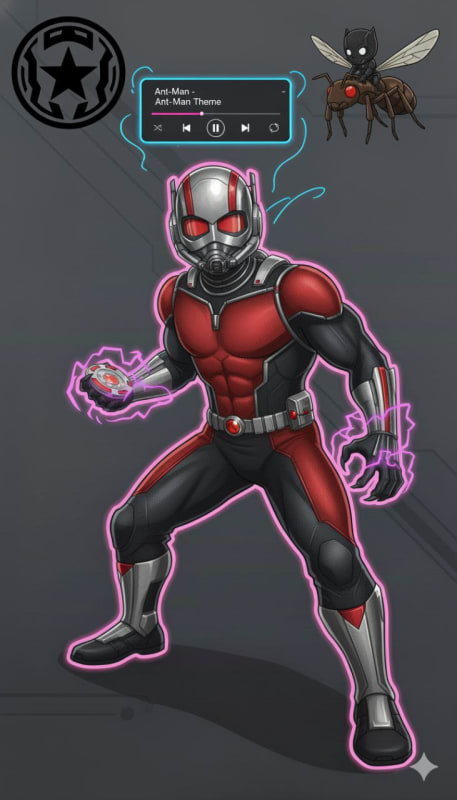 Spider-Man Selfie Portrait: Digital Art with Neon Glow thumbnail 6