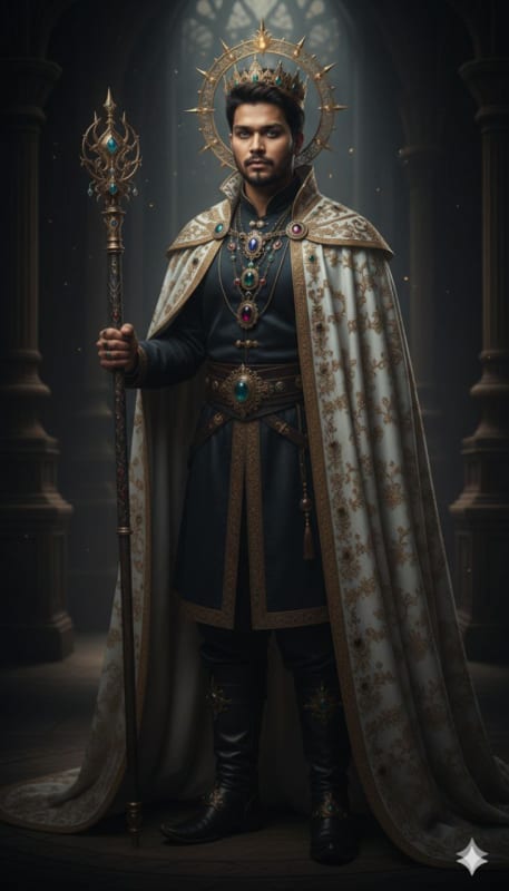 Divine Golden Halo Portrait thumbnail 4