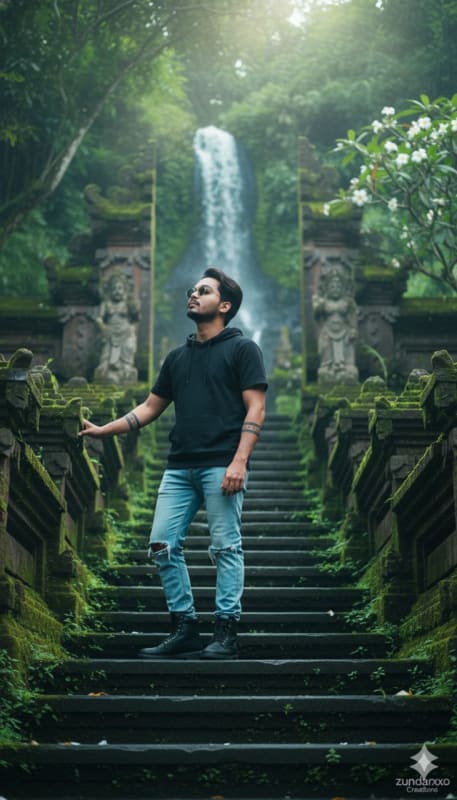 Mystical Balinese Temple Portrait thumbnail 3