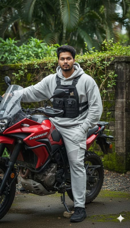 Adventure Motorcycle Rider - view 1