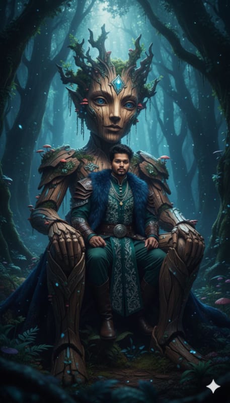Regal Fantasy Figure on Forest Giant thumbnail 2