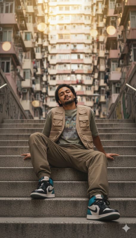 Hong Kong Urban Streetwear Portrait - view 1